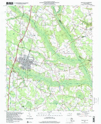 Saint Pauls 1997 topographic map thumbnail