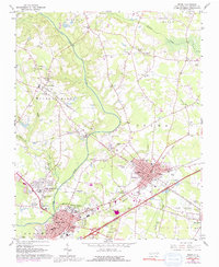 Selma 1964 topographic map thumbnail