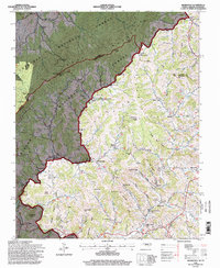 Sherwood 1994 topographic map thumbnail