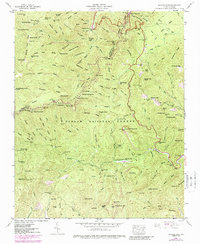 Shining Rock 1946 topographic map thumbnail