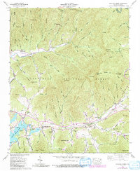 Shooting Creek 1957 topographic map thumbnail