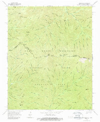 Silers Bald 1964 topographic map thumbnail