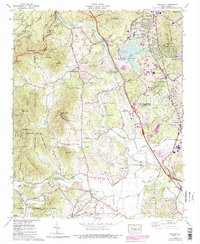 Skyland 1965 topographic map thumbnail