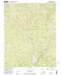 Smokemont 2000 topographic map thumbnail
