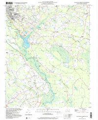 Southeast Lumberton 1997 topographic map thumbnail