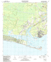 Southport 1990 topographic map thumbnail