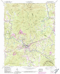 Spruce Pine 1960 topographic map thumbnail