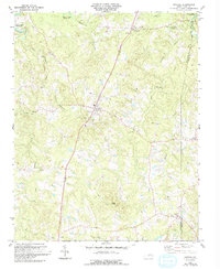 Stovall 1981 topographic map thumbnail