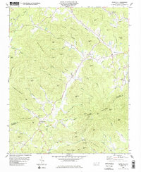 Sugar Hill 1985 topographic map thumbnail