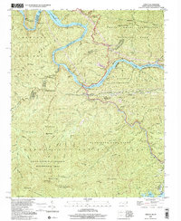 Tapoco 2000 topographic map thumbnail