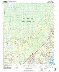 Topsail 1997 topographic map thumbnail