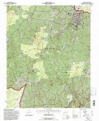 Troy 1994 topographic map thumbnail