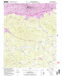 Valdese 2002 topographic map thumbnail