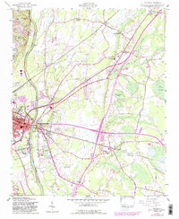 Vander 1957 topographic map thumbnail
