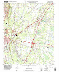 Vander 1997 topographic map thumbnail