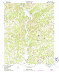 Vienna 1968 topographic map thumbnail