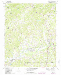 Walnut Cove 1971 topographic map thumbnail