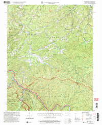 Waterville 2003 topographic map thumbnail
