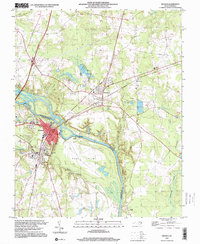 Weldon 1997 topographic map thumbnail