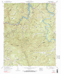 Wesser 1961 topographic map thumbnail