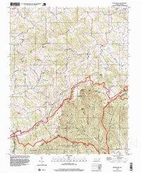 Whitehead 1998 topographic map thumbnail