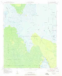 Long Bay 1950 topographic map thumbnail