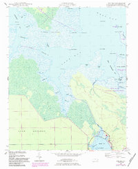 Long Bay 1949 topographic map thumbnail