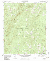 Lovejoy 1983 topographic map thumbnail