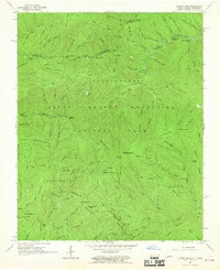 Luftee Knob 1964 topographic map thumbnail