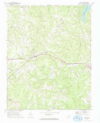 Macon 1970 topographic map thumbnail
