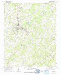 Maiden 1970 topographic map thumbnail
