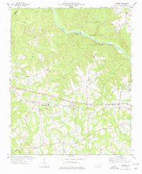 Mamers 1974 topographic map thumbnail