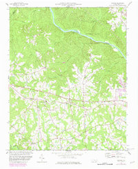 Mamers 1974 topographic map thumbnail
