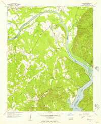 Mangum 1956 topographic map thumbnail