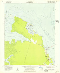 Manns Harbor 1953 topographic map thumbnail