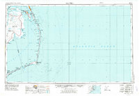 Manteo 1957 topographic map thumbnail