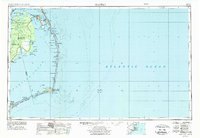 Manteo 1957 topographic map thumbnail