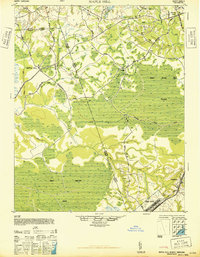 Maple Hill 1948 topographic map thumbnail
