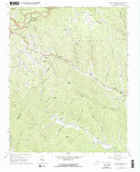 Maple Springs 1966 topographic map thumbnail