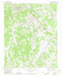 Matthews 1971 topographic map thumbnail