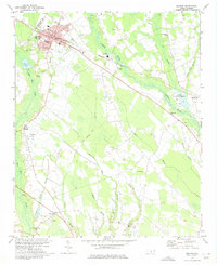 Maxton 1974 topographic map thumbnail