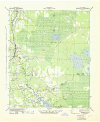 Maysville 1942 topographic map thumbnail