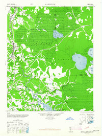 Maysville 1948 topographic map preview
