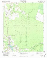 Maysville 1984 topographic map thumbnail
