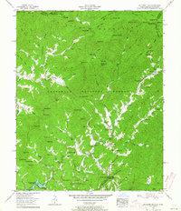 Mc Daniel Bald 1957 topographic map thumbnail