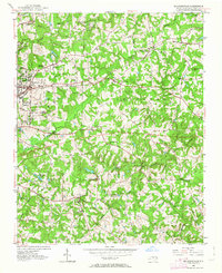 Mc Leansville 1952 topographic map thumbnail