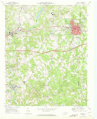 Mebane 1969 topographic map thumbnail