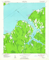 Merrimon 1951 topographic map thumbnail