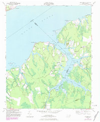 Merrimon 1949 topographic map thumbnail