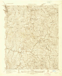 Micaville 1934 topographic map thumbnail